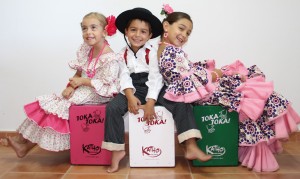 Mini-Kathos para chiquillos flamencos de primera
